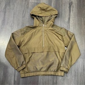 Olive green Windbreaker